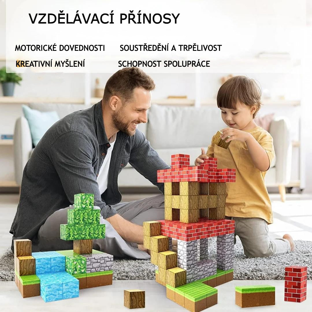 MagnoBlocks – magnetické stavební kostky