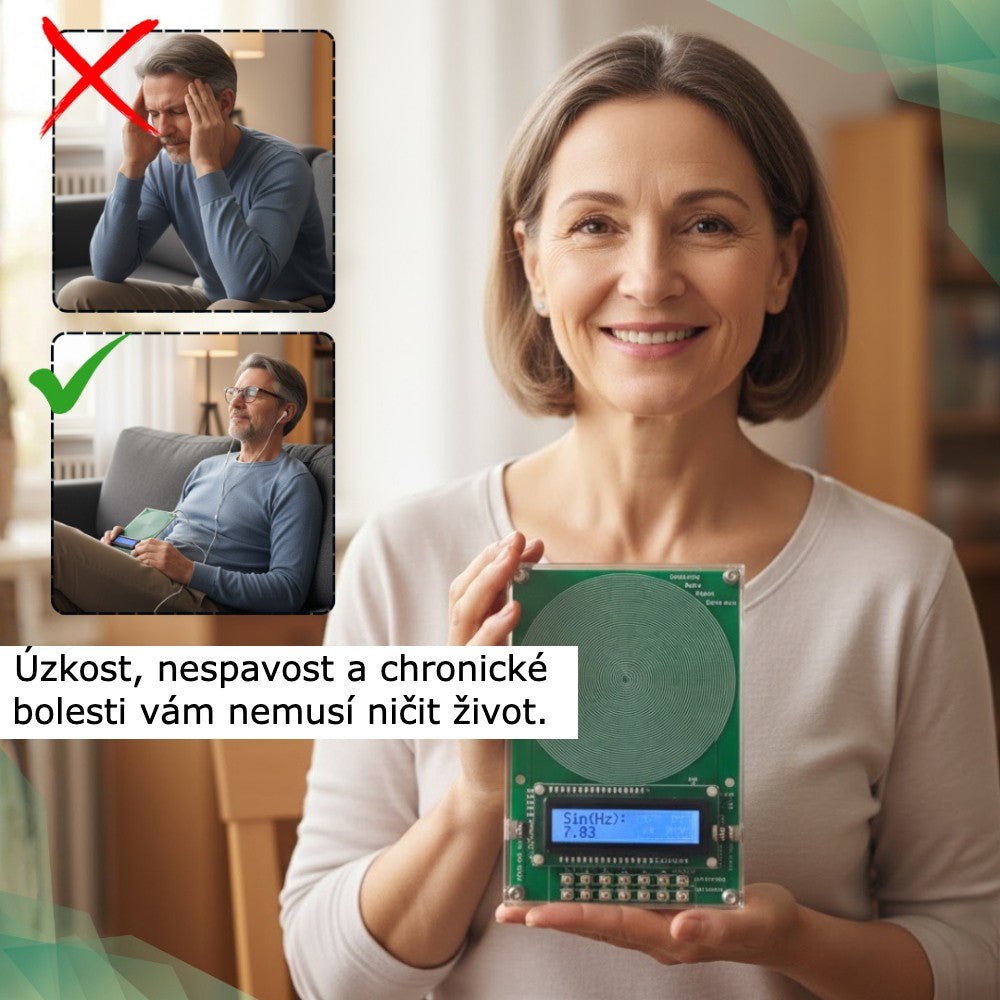 Frekvenční generátor – Kompletní systém pro bioléčbu